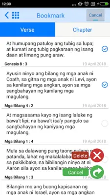 The Filipino Bible Offline android App screenshot 12